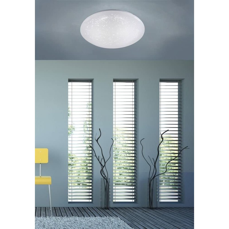 LeuchtenDirekt, LED Ceiling Light, Diameter 35 cm, Warm White, 3000
