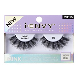 i-Envy False Lashes 3D Mink-Like Plush Impact Natural to Dramatic Vegan Eyelashes (15)