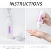 ATBUSS Pack of 4 200 ml squeeze bottles with hinged