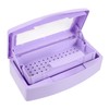 Healeved Manicure Tool Cleaning Case Nail Art Tools Sterilizer Non-slip