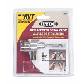 Hyde Tools Model 28715 RVT Rapid Valve Transfer Technology Replacement Paint Spray Valve