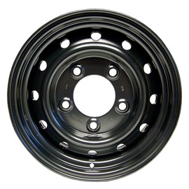 16 X 6.5 Steel NATO Tubeless Wheel ANR4583PM for Land Rover Defender, Discovery 1, and Range Rover Classic