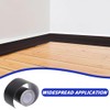 Rodapié de Vinilo Autoadhesivo 5 M X 10 Cm, Moldura