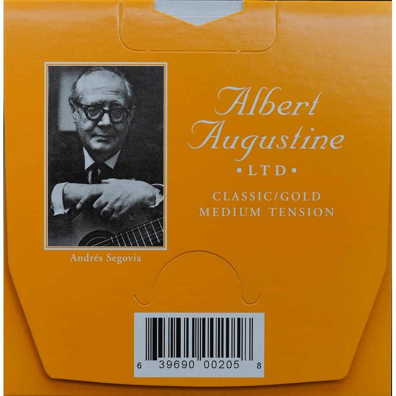 Classic Gold Medium Tension Classical Guitar Strings (3-pack)