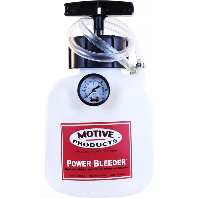 Motive Products 0100 European Power Brake Bleeder Hand Pump Pressure