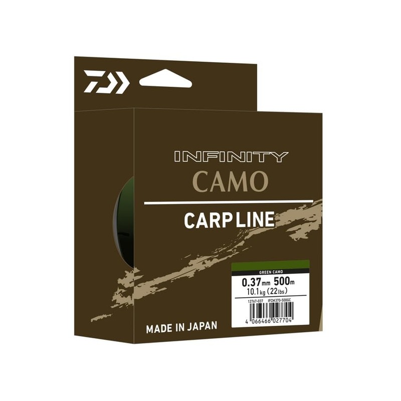 Daiwa Infinity Camo, 0.34 mm, 9.20 kg, 20.0 lb, 500