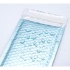 ProLine Matte Metallic Ice Blue Bubble Padded Mailers 4x8 Inch