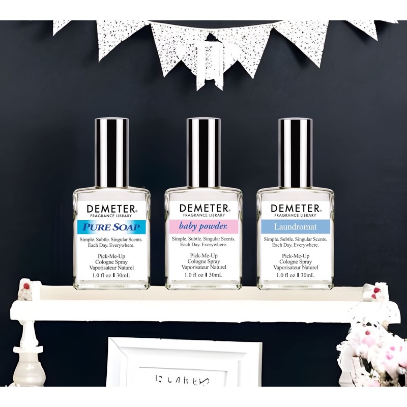 DEMETER Fresh And Clean Collection, Set of 3 Unique Perfumes