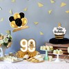 LINGTEER Happy 90th Birthday Table Honeycomb Centerpieces Perfect for Cheers