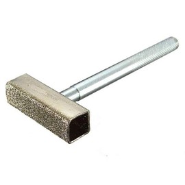 BE-TOOL Diamond Wheel Dresser 45x100mm Grinding Wheel Dresser Tool Hand Held T Shaped Wheel Dresser Tool for Ordinary Tile Wheels Grinder Etc