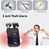 Bluetooth Chain Lock, APP Control Bike Lock with Vibration Alarm