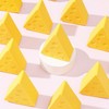 Cute Cheese-Shaped Makeup Sponge Puff (Set of 10) 2ea