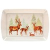 Forest Family Woodland Deer Scene Idea Melamine Tray 23 x