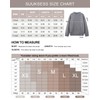 SUUKSESS Women Cashmere Oversized Sweaters Long Sleeve Pullover Tops Fall
