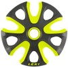 Leki Big Mountain cesta, Negro / Amarillo, Una talla