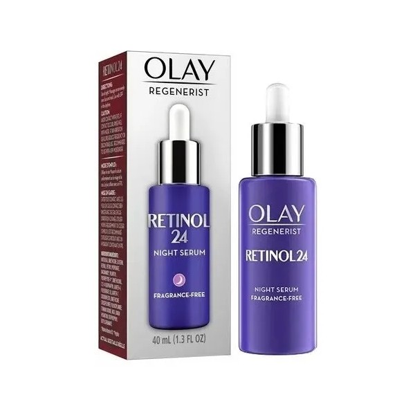 Olay Regenerist Suero Nocturno Retinol 24 40ml con Agua Dimeticona