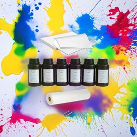 Premium Ultraviolet UV LED Ink Refill Direct to Substrate Direct to Film DTF for UV & UV DTF Printers (1000ml, Black)