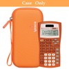 Aproca Orange Storage Hard Case Fit for Texas Instruments TI-30XIIS