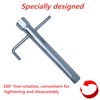 Generic 19576S Spark Plug Wrench 8-Inch, Fits Many Briggs &