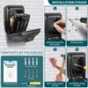 EasyStar Key Safe, Key Boxes Wall Mounted, Key Lock Box