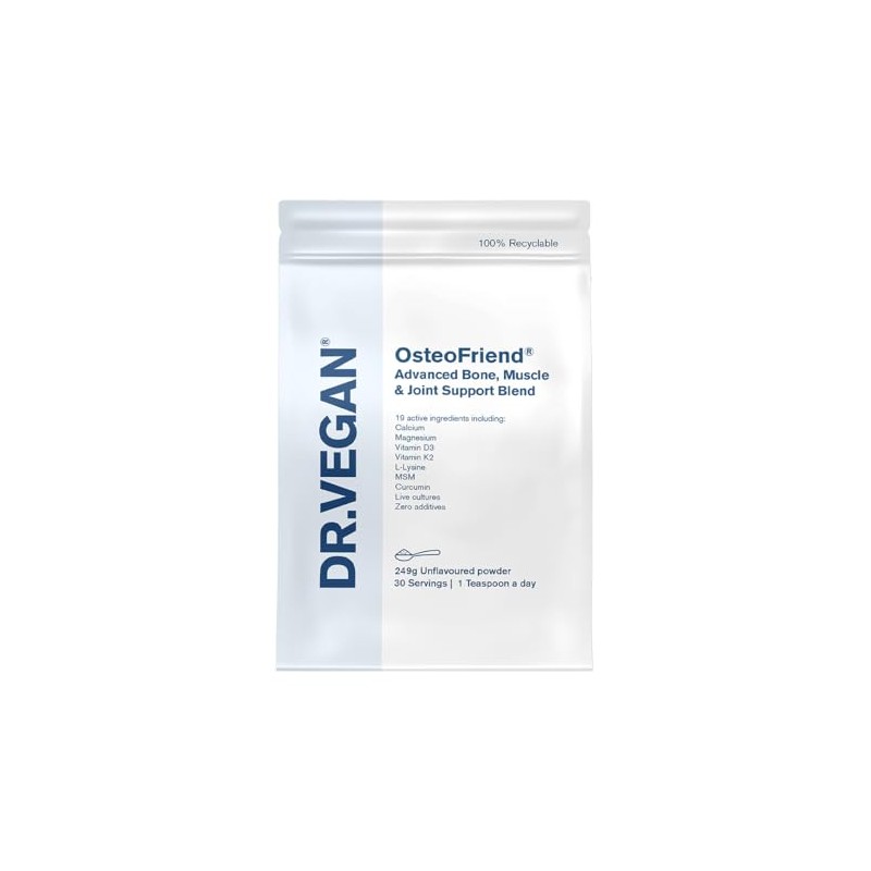 OsteoFriend® Advanced Bone, Joint & Muscle Supplement (249g, Unflavoured)