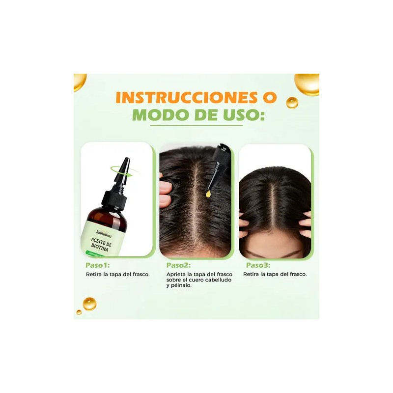 Aceite Para Cabello Aceite Capilar De Biotina 150 Ml Aceite