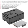 For Raspberry Pi 4B Case Shell Kit LCD 3.5in Touch