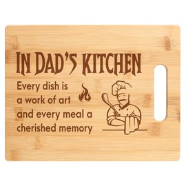 PRSTENLY Gifts for Dad Birthday Gifts from Daughter Son, Best Dad Present Chopping Board Gifts for Men, Fathers Day Birthday Gifts for Dad Cooking Gifts for Men Retirement Appreciation Thank You Gifts