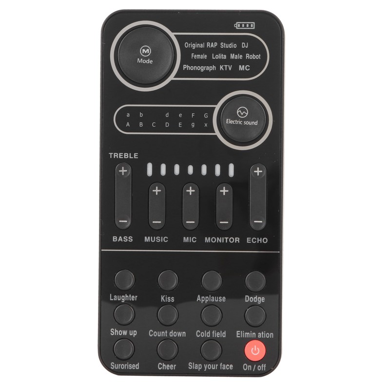 Portable Voice Changer Bluetooth 5.3 Multifunctional Effects Handheld Mini Live