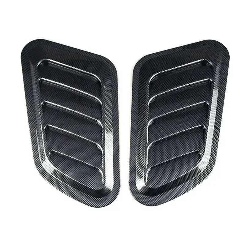 2-Pack Universal Car Hood Vent Stickers for Exterior Decor –