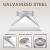 3-1/4" x 10" to 5" Round Galvanized Duct Transition |