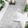 Time to Sparkle 12x108inch Glitter Sequin Table Runner Chair Sashes