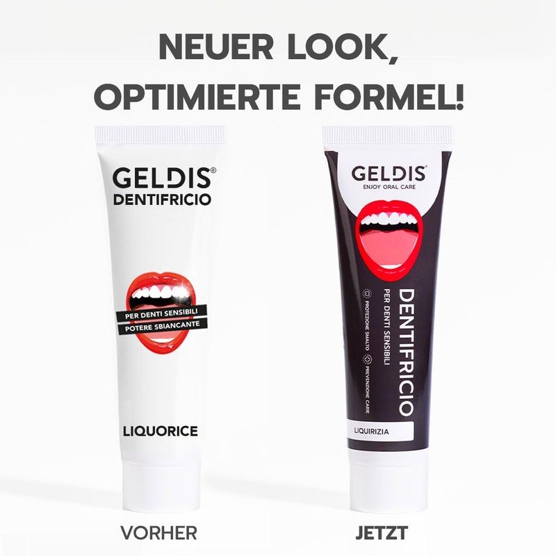 GELDIS Professional Toothpaste Remineralising - Toothpaste Remineralising Toothpaste for Sensitive