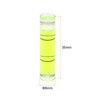 HARFINGTON 10pcs Small Cylindrical Bubble Level Vials 8x35mm PMMA Mini