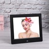 XCLT-808 8 Inch Desktop Electronic Clock Calendar Alarm Digital Photo