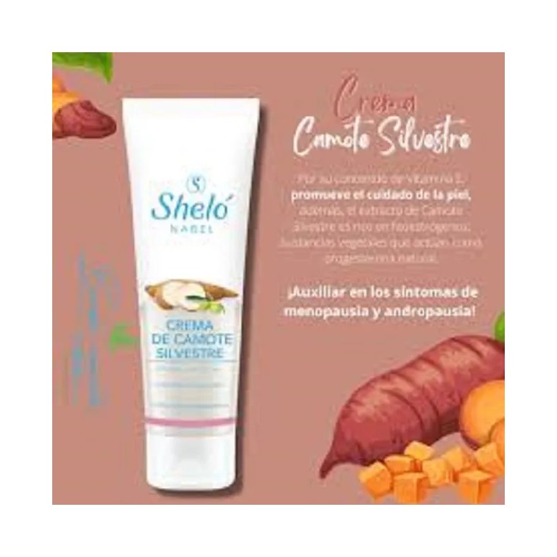 Sheló Nabel Crema Camote Silvestre