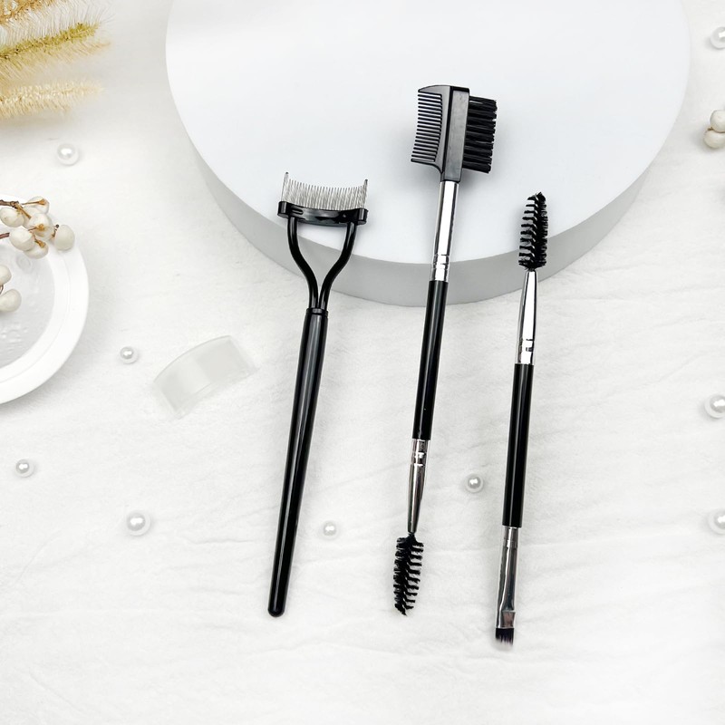 Eyebrow and Eyelash Tool Set of 3 - Lash Separator,
