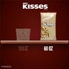 HERSHEY'S KISSES Milk Chocolate with Almonds Candy Bulk Bag, 60