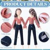 Bencailor 8 Pieces Summer Doll Clothes for 11.8 Inch Doll
