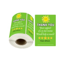 Star Review Delivery Labels Freshness Label Thank You for Your Order Stickers 200 Pcs Food Delivery Stickers Tamper Evident Food Package Stickers for Bags Grocery Shopper Accessories Tips