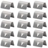 Pack of 15 Windscreen Rain Deflector Clip, Stainless Steel Windscreen