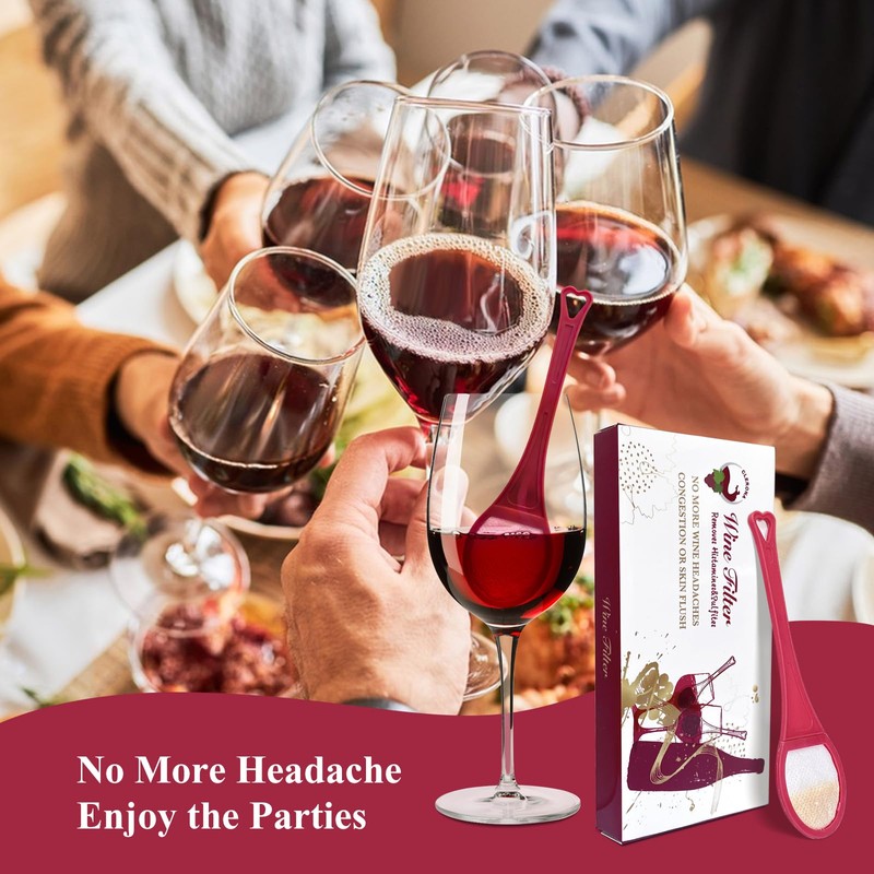 Clerona Wine Wand Wine Filters, the Wand Wine Purifier, Sulfite