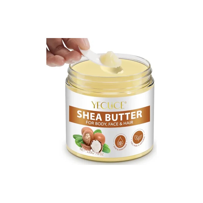 Manteca De Karite 100% Natural Hidrata Piel Y Cabello 220g
