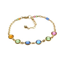 Birthstone Bracelet, Mothers Bracelet, Nana Mom Christmas Gift, Grandmother Bracelet, Everyday Bracelet, 14k Gold Filled Birthstone Bracelet, Grandma Gifts, Mothers Day Gift