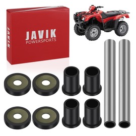 Front Left & Right Upper A Arm Bushing Kit Compatible with Honda Foreman 500 2005-2013 Rubicon 500 2001-2014 Rincon 680 2015-2023 51108-HP0-A00 91262-MA0-015 51464-HN2-000