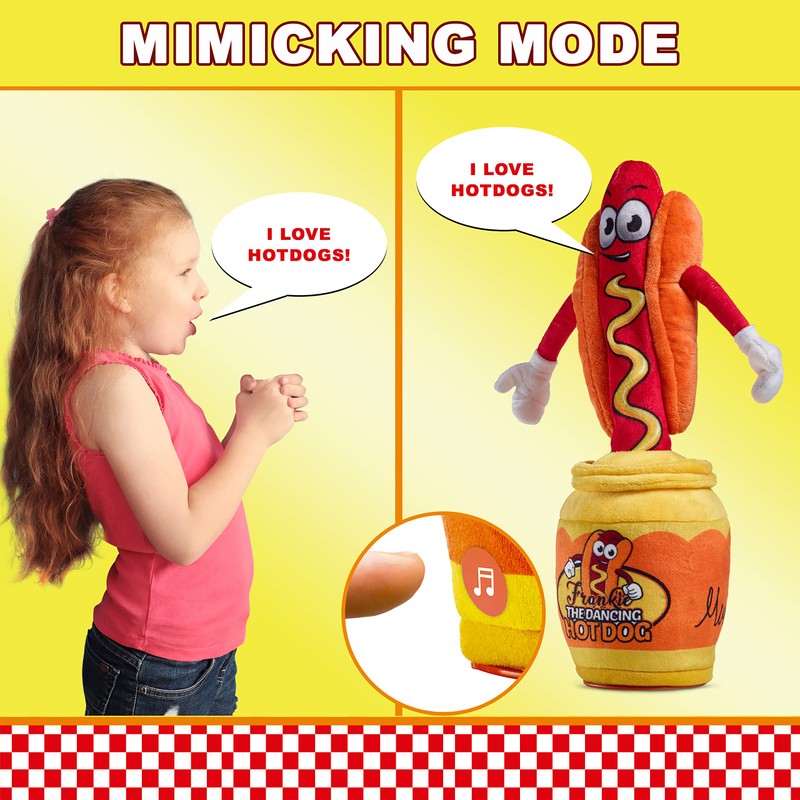Gagster Dancing Hot Dog - Sings, Yodels, Tells Jokes -