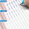 WANFRES Magic grooved Kids Book Disappearing Ink Pen, 2 Transparent