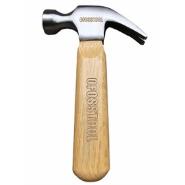 Claw Hammer Small Mallet Hammer with Wood Handle and Alloy Steel Head, 11 OZ Mini Hammer for Woodworking & DIY