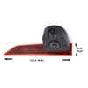 Dolphin Automotive Dual Van Reversing Camera Fits Ford Transit Custom