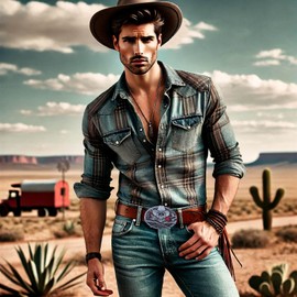 HLYMPONY Belt Buckle Men Western Cowboy Vintage Rodeo Skull Belt Buckles for Women (Red)